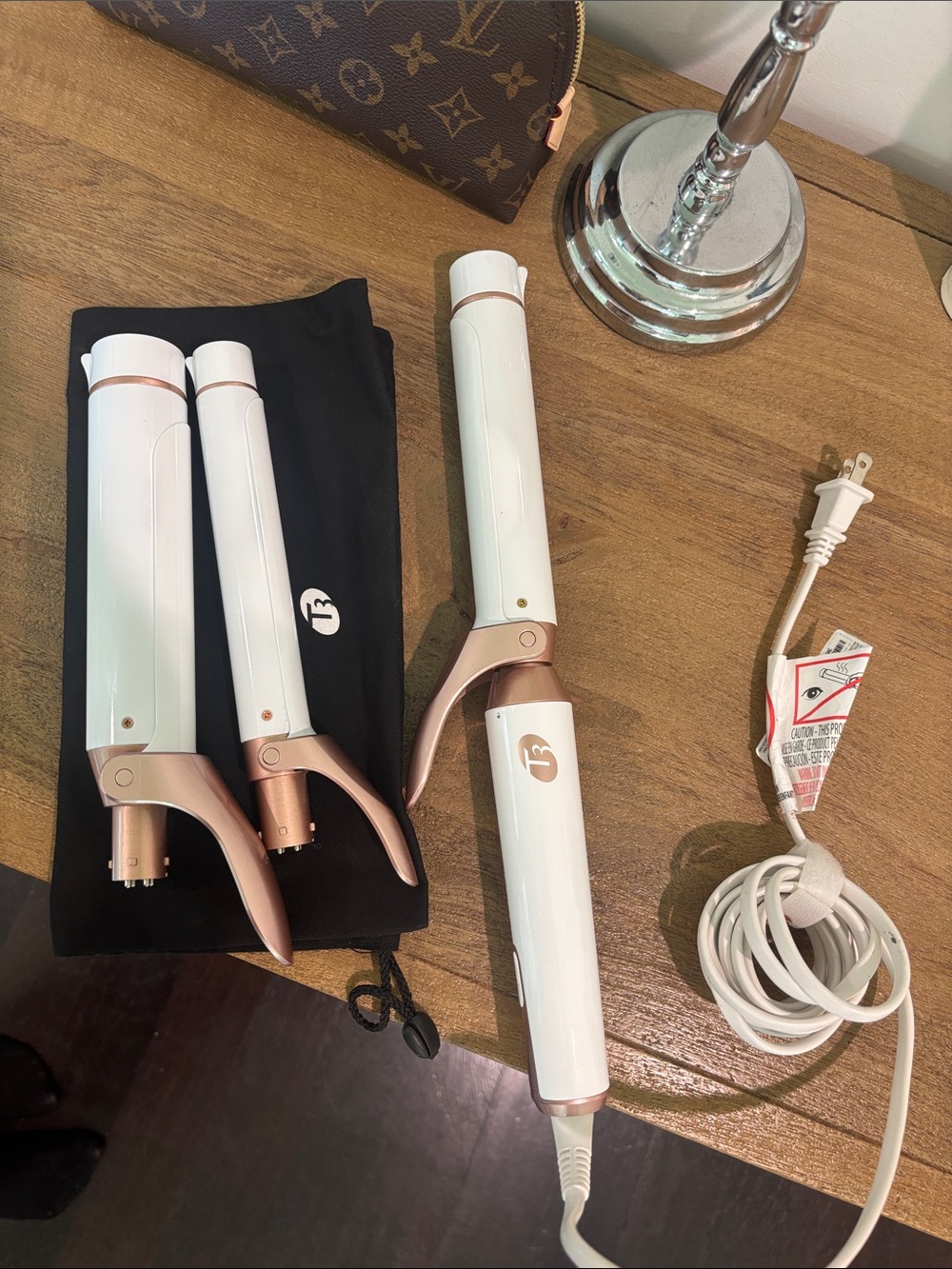 T3 switch kit classics trio styling iron with 3 interchangeable barrels